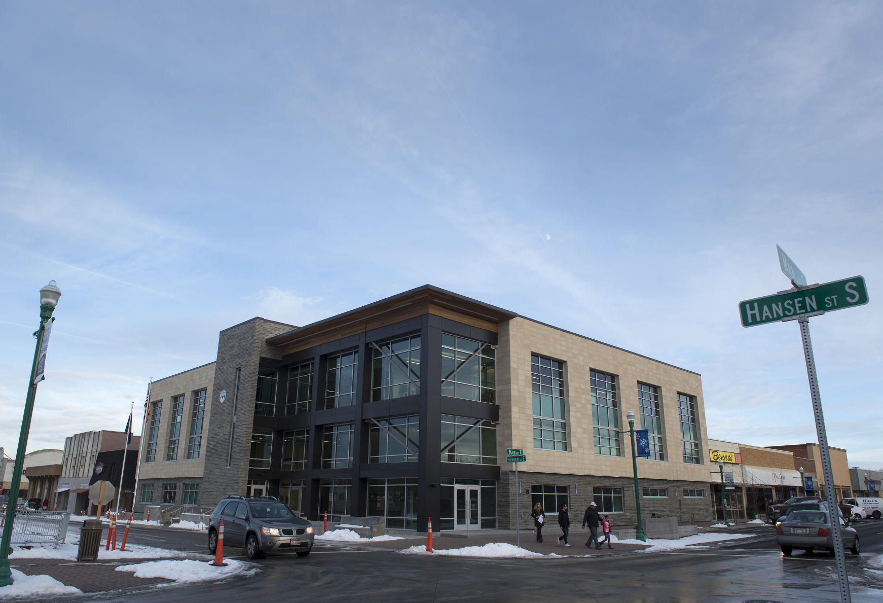 City Hall open for business